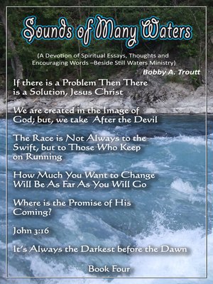 cover image of Sounds of Many Waters
